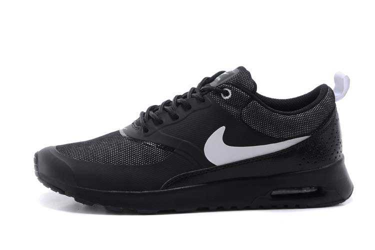 nike air max thea premium de la Chine moins cher classic basket tout blanc noir nouveau